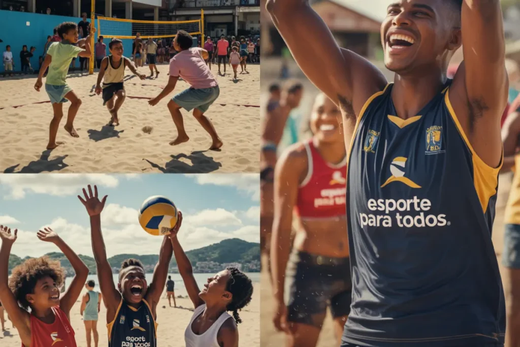Vôlei de Praia A Areia, o Sol e a Emoção do Jogo
