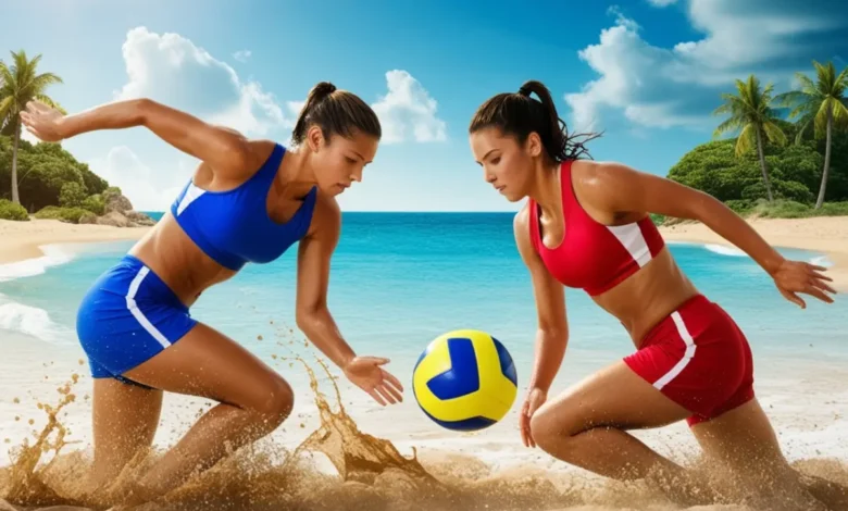 Vôlei de Praia A Areia, o Sol e a Emoção do Jogo